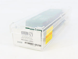 N Scale Micro-Trains MTL 24230 RDG Reading Lines 40' Single Door Box Car #106007
