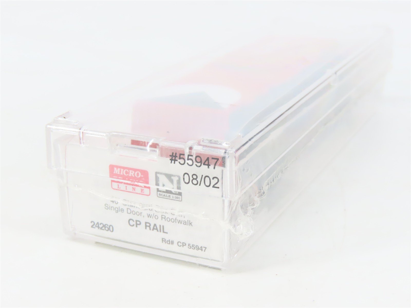 N Scale Micro-Trains MTL 24260 CP Rail 40' Single Door Box Car #55947