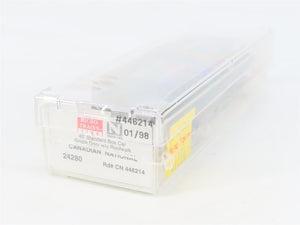 N Scale Micro-Trains MTL 24280 CN Canadian National Manitoba 40' Box Car #446214