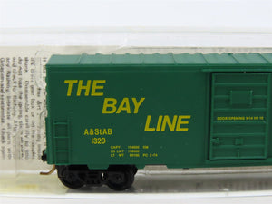 N Scale Kadee Micro-Trains MTL 24210 A&StAB The Bay Line 40' Box Car #1320
