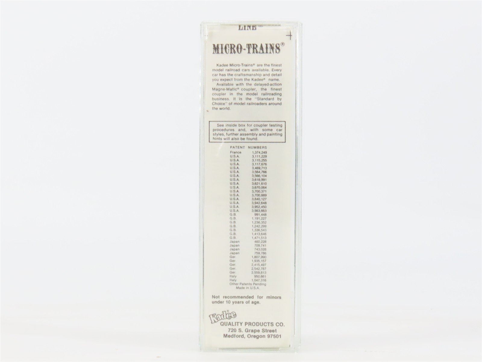 N Scale Kadee Micro-Trains MTL 24210 A&StAB The Bay Line 40' Box Car #1320