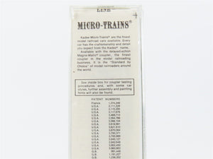 N Scale Kadee Micro-Trains MTL 24210 A&StAB The Bay Line 40' Box Car #1320