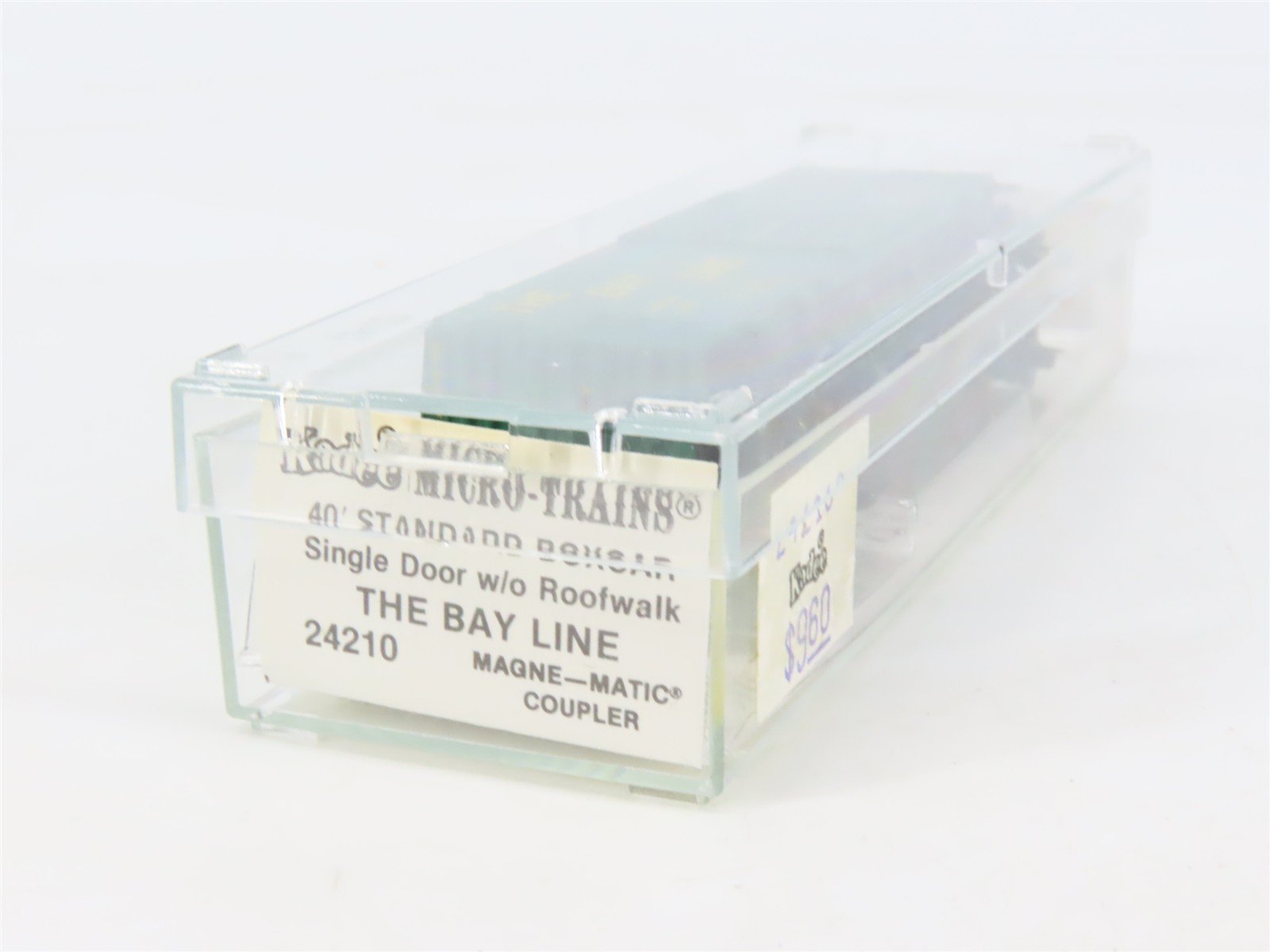 N Scale Kadee Micro-Trains MTL 24210 A&StAB The Bay Line 40' Box Car #1320