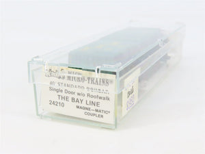 N Scale Kadee Micro-Trains MTL 24210 A&StAB The Bay Line 40' Box Car #1320