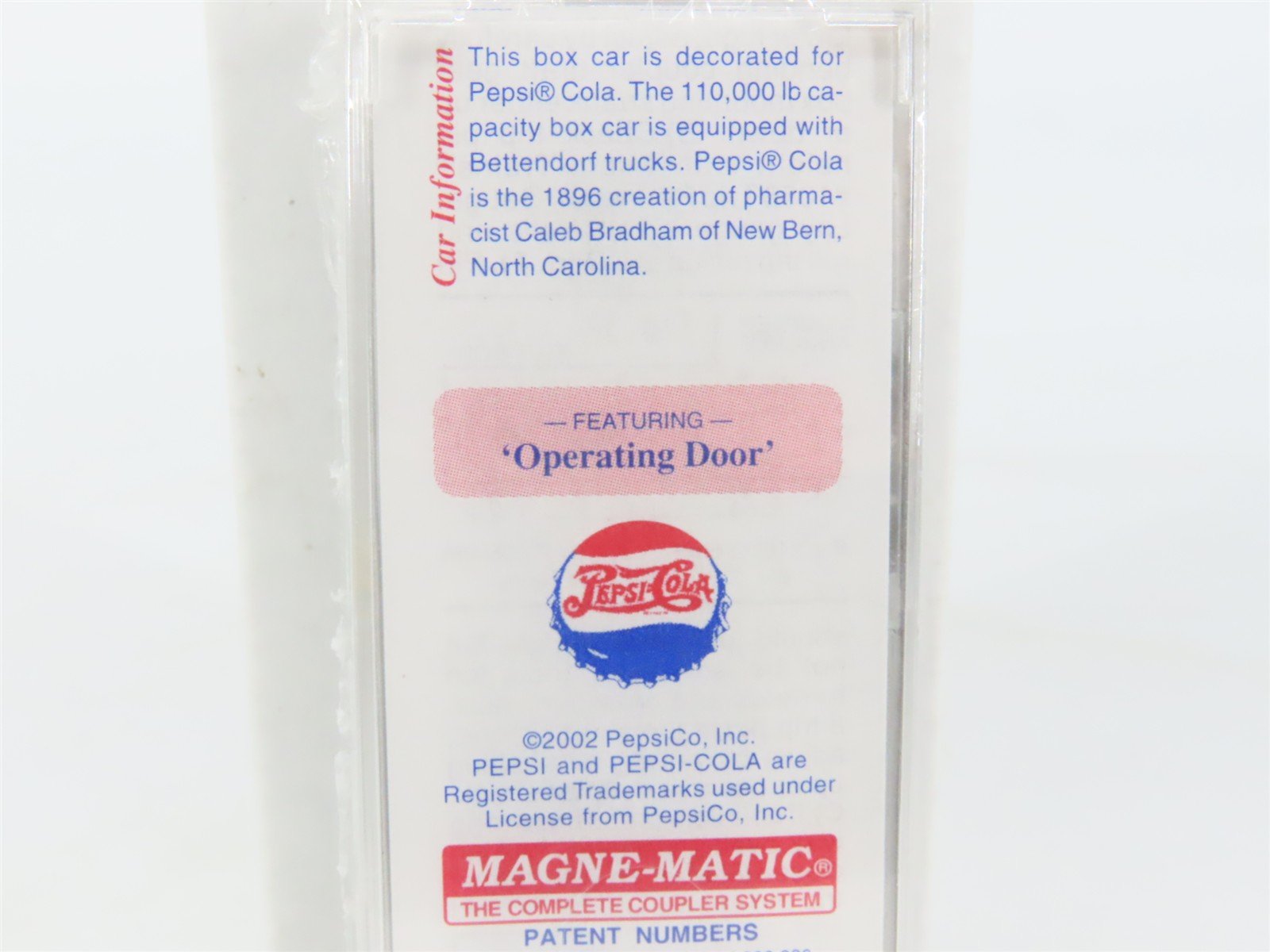 N Scale Micro-Trains MTL 24300 PCMT Pepsi Cola 40' Single Door Box Car #30042