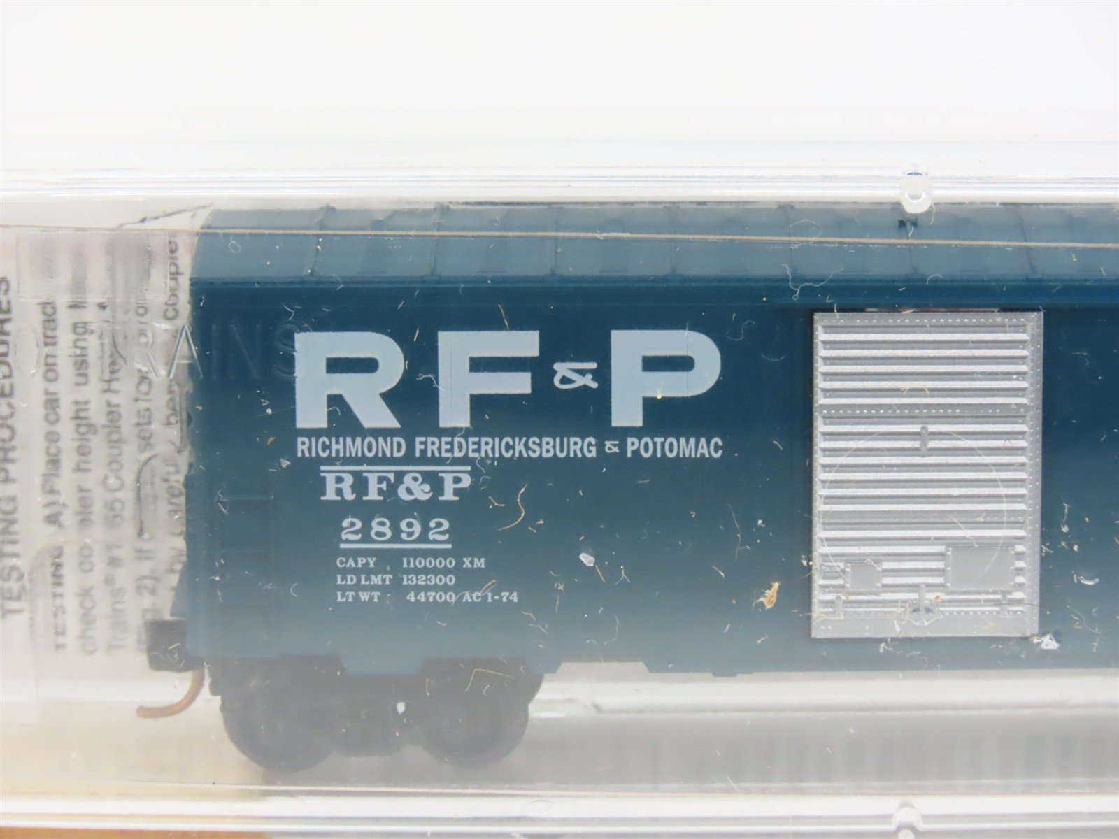 N Micro-Trains MTL 24290 RF&P Richmond Fredericksburg & Potomac 40' Boxcar #2892