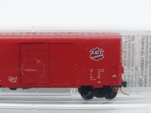 N Scale Micro-Trains MTL 24320 MKT Missouri Kansas Texas Katy 40' Box Car #6696
