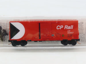 N Scale Micro-Trains MTL 24260 CP Rail 40' Single Door Box Car #55947