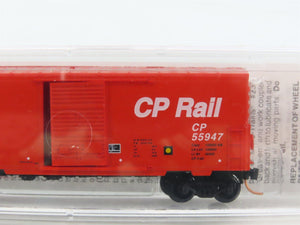 N Scale Micro-Trains MTL 24260 CP Rail 40' Single Door Box Car #55947