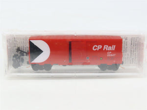 N Scale Micro-Trains MTL 24260 CP Rail 40' Single Door Box Car #55947