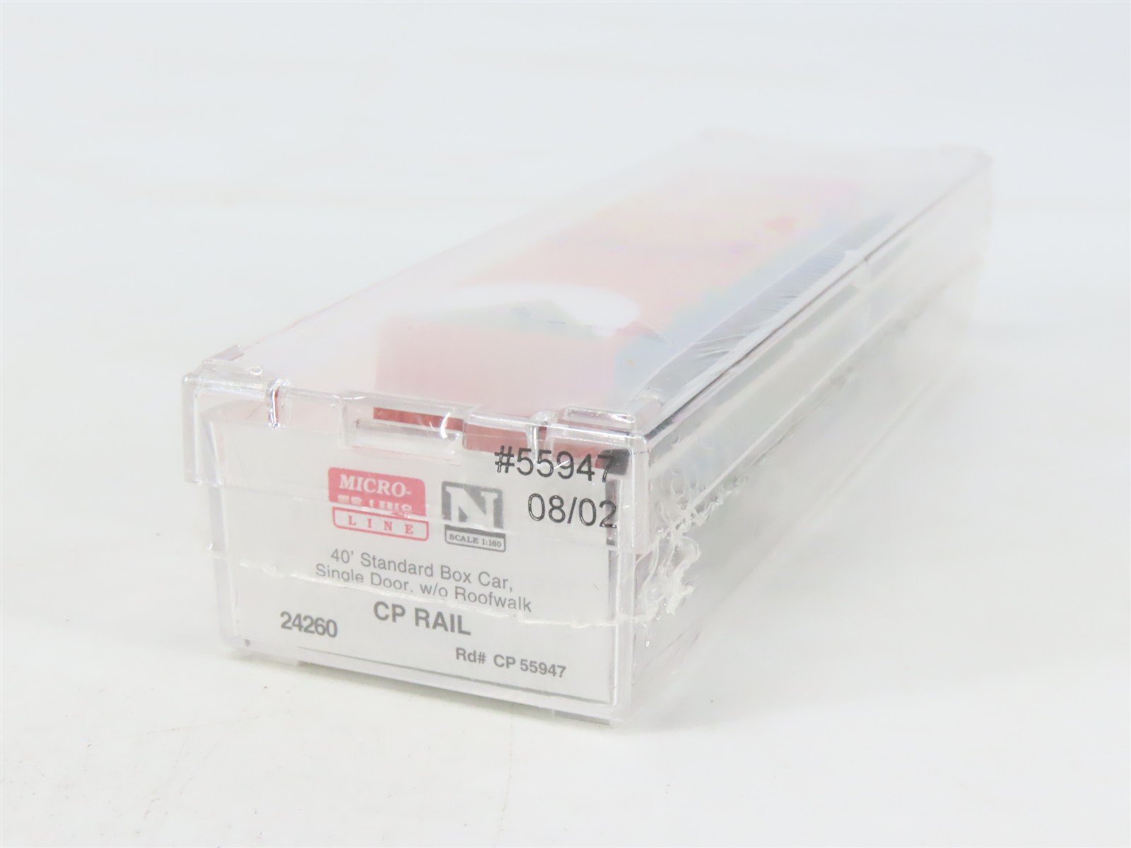 N Scale Micro-Trains MTL 24260 CP Rail 40' Single Door Box Car #55947