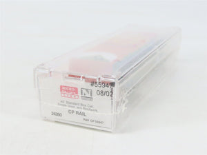 N Scale Micro-Trains MTL 24260 CP Rail 40' Single Door Box Car #55947