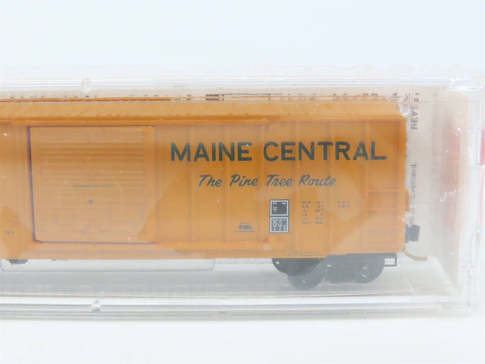 N Scale Micro-Trains MTL 25020 MEC Maine Central Pine Tree 50' Box Car #31011