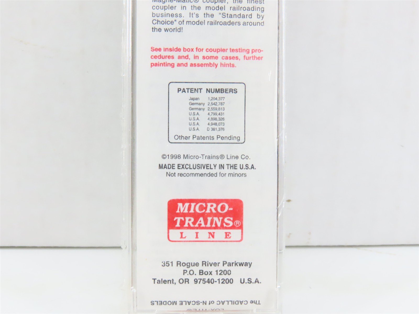 N Scale Micro-Trains MTL 20456 USAX United States Army 40' Box Car #24678