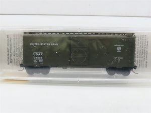 N Scale Micro-Trains MTL 20456 USAX United States Army 40' Box Car #24679