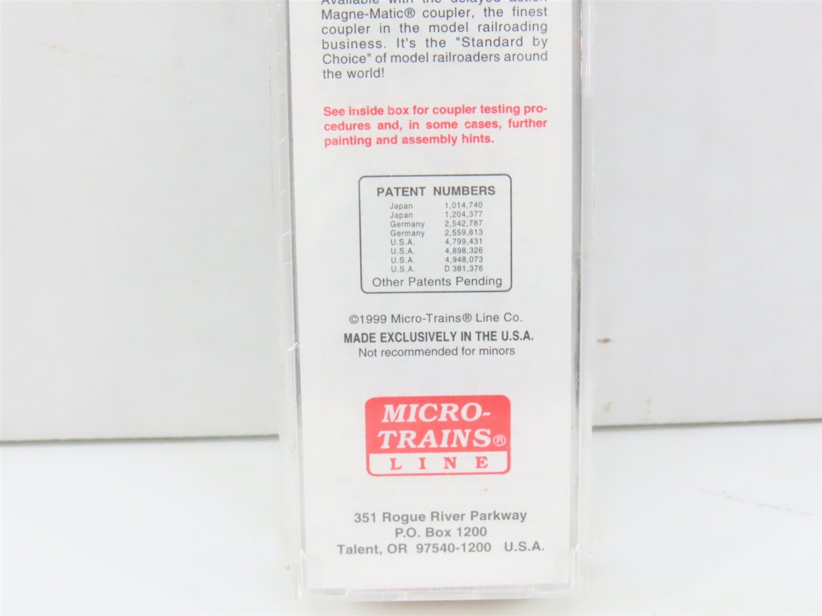 N Scale Micro-Trains MTL 20456 USAX United States Army 40' Box Car #24679