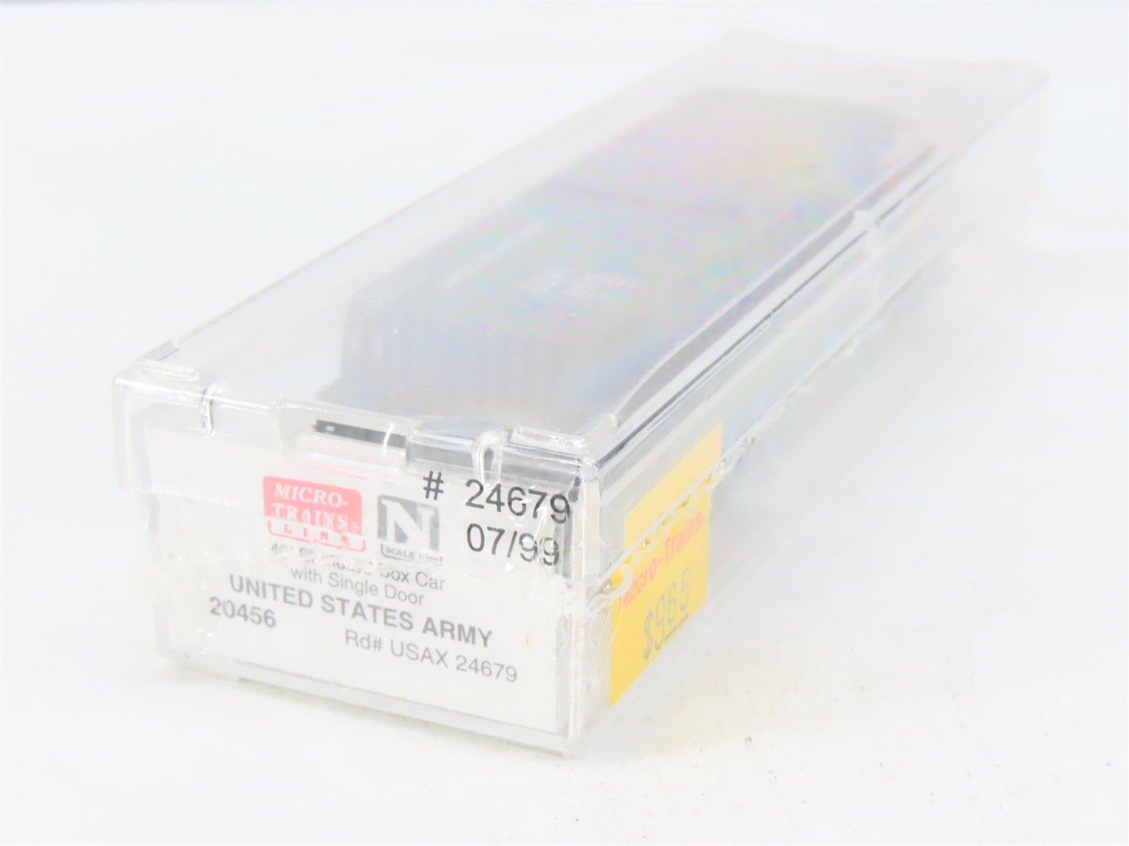 N Scale Micro-Trains MTL 20456 USAX United States Army 40' Box Car #24679