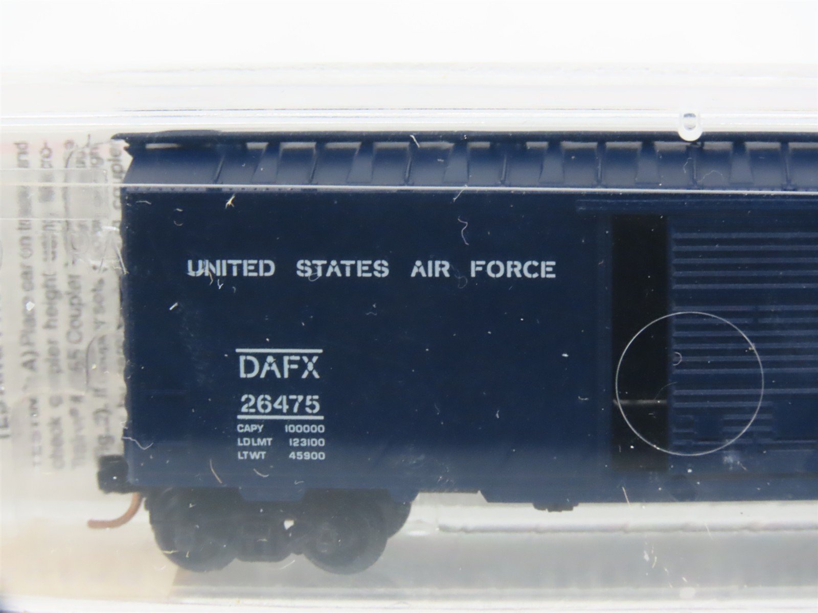 N Scale Micro-Trains MTL 20446 DAFX United States Air Force 40' Box Car #26475