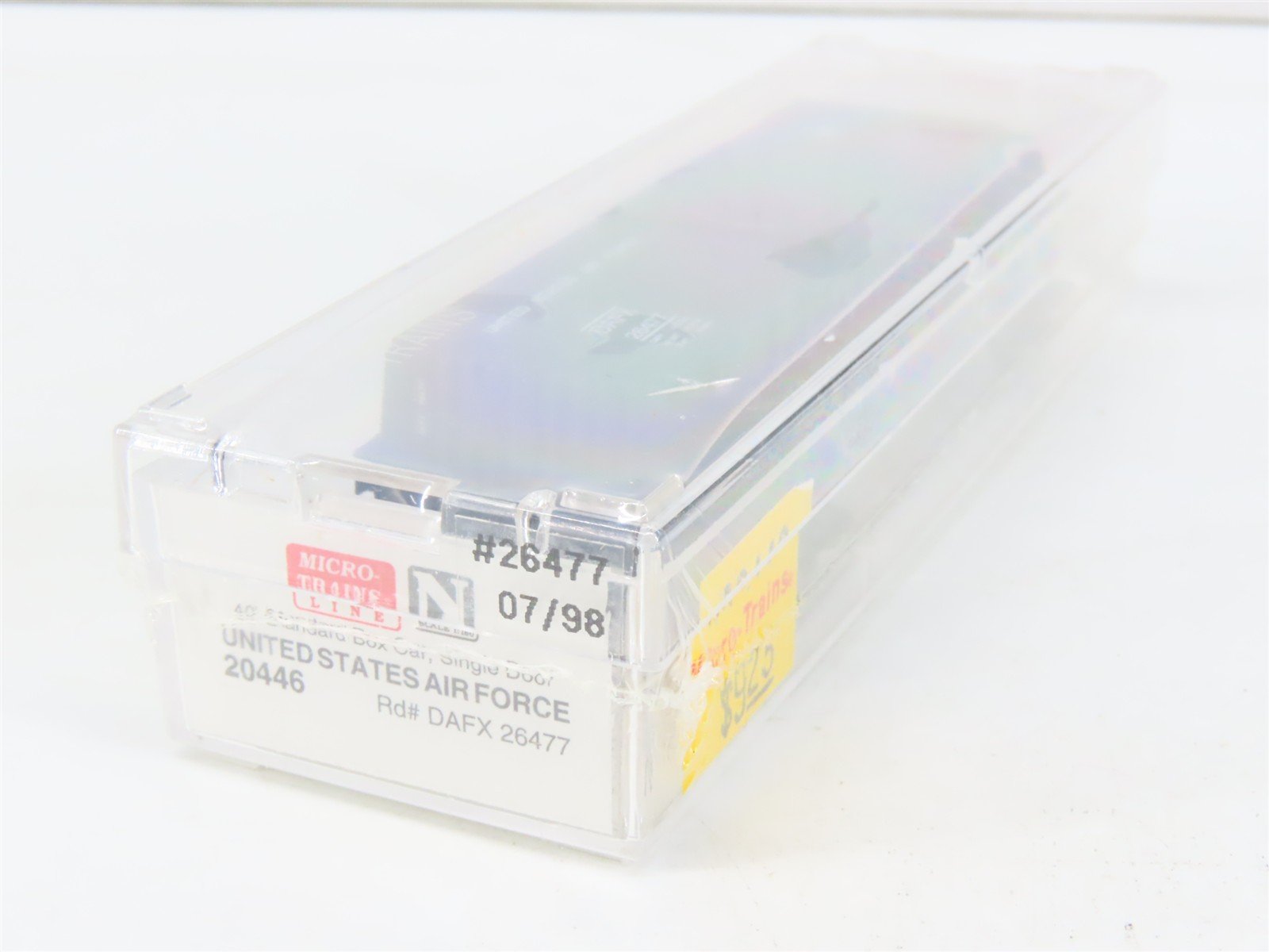 N Scale Micro-Trains MTL 20446 DAFX United States Air Force 40' Box Car #26477