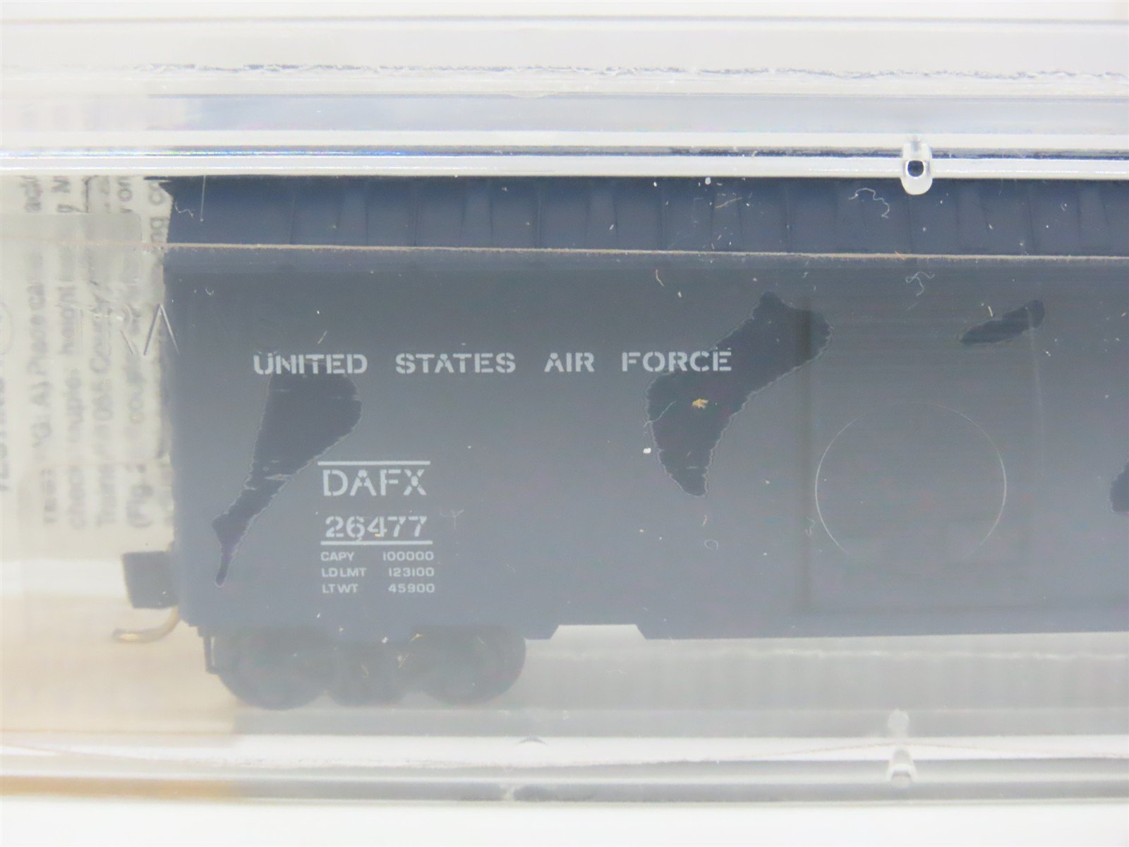 N Scale Micro-Trains MTL 20446 DAFX United States Air Force 40' Box Car #26477