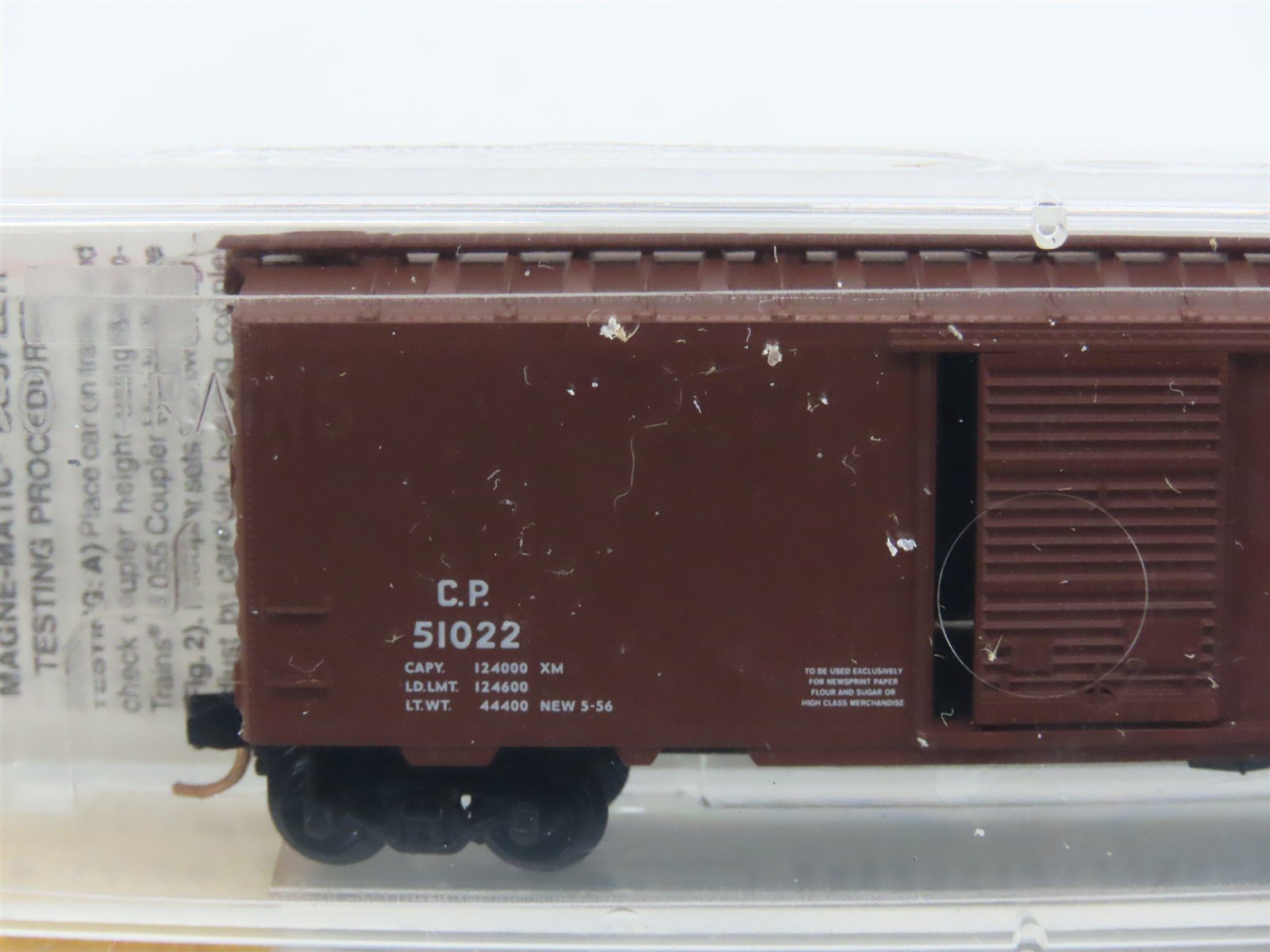 N Scale Micro-Trains MTL 20436 CP Canadian Pacific Railway 40' Box Car #51022