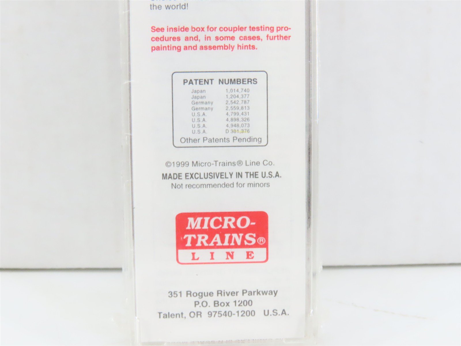 N Scale Micro-Trains MTL 20436 CP Canadian Pacific Railway 40' Box Car #51022
