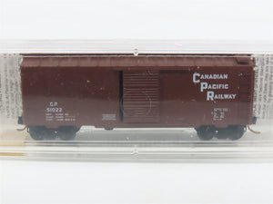 N Scale Micro-Trains MTL 20436 CP Canadian Pacific Railway 40' Box Car #51022