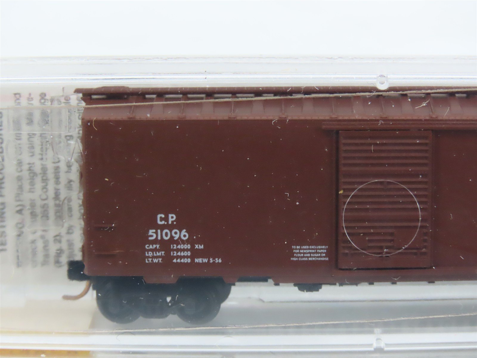 N Scale Micro-Trains MTL 20436/3 CP Canadian Pacific Railway 40' Box Car #51096