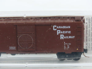 N Scale Micro-Trains MTL 20436/3 CP Canadian Pacific Railway 40' Box Car #51096