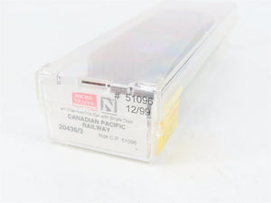N Scale Micro-Trains MTL 20436/3 CP Canadian Pacific Railway 40' Box Car #51096