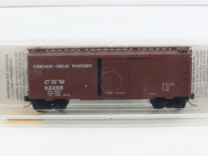 N Scale Micro-Trains MTL 20466 CGW Chicago Great Western 40' Box Car #93365
