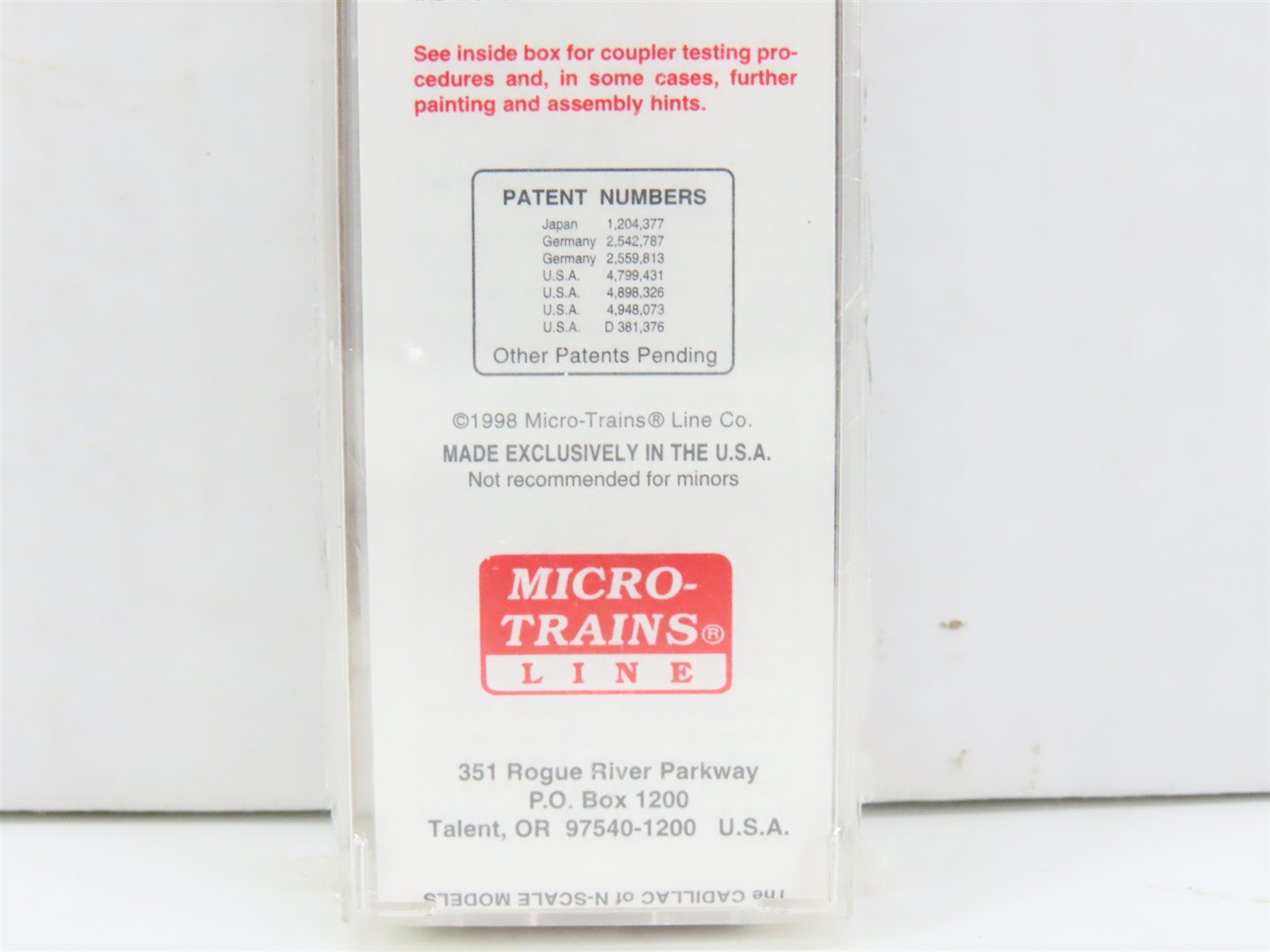 N Scale Micro-Trains MTL 20466 CGW Chicago Great Western 40' Box Car #93365