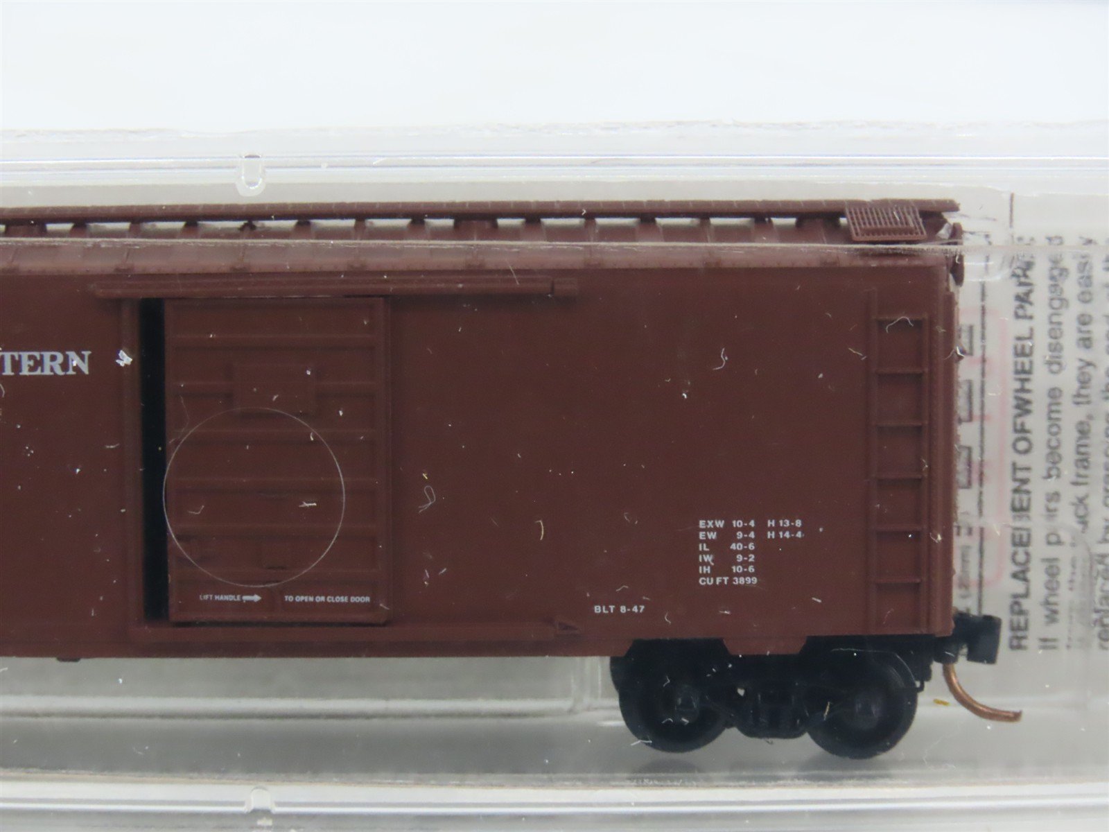 N Scale Micro-Trains MTL 20466 CGW Chicago Great Western 40' Box Car #93365