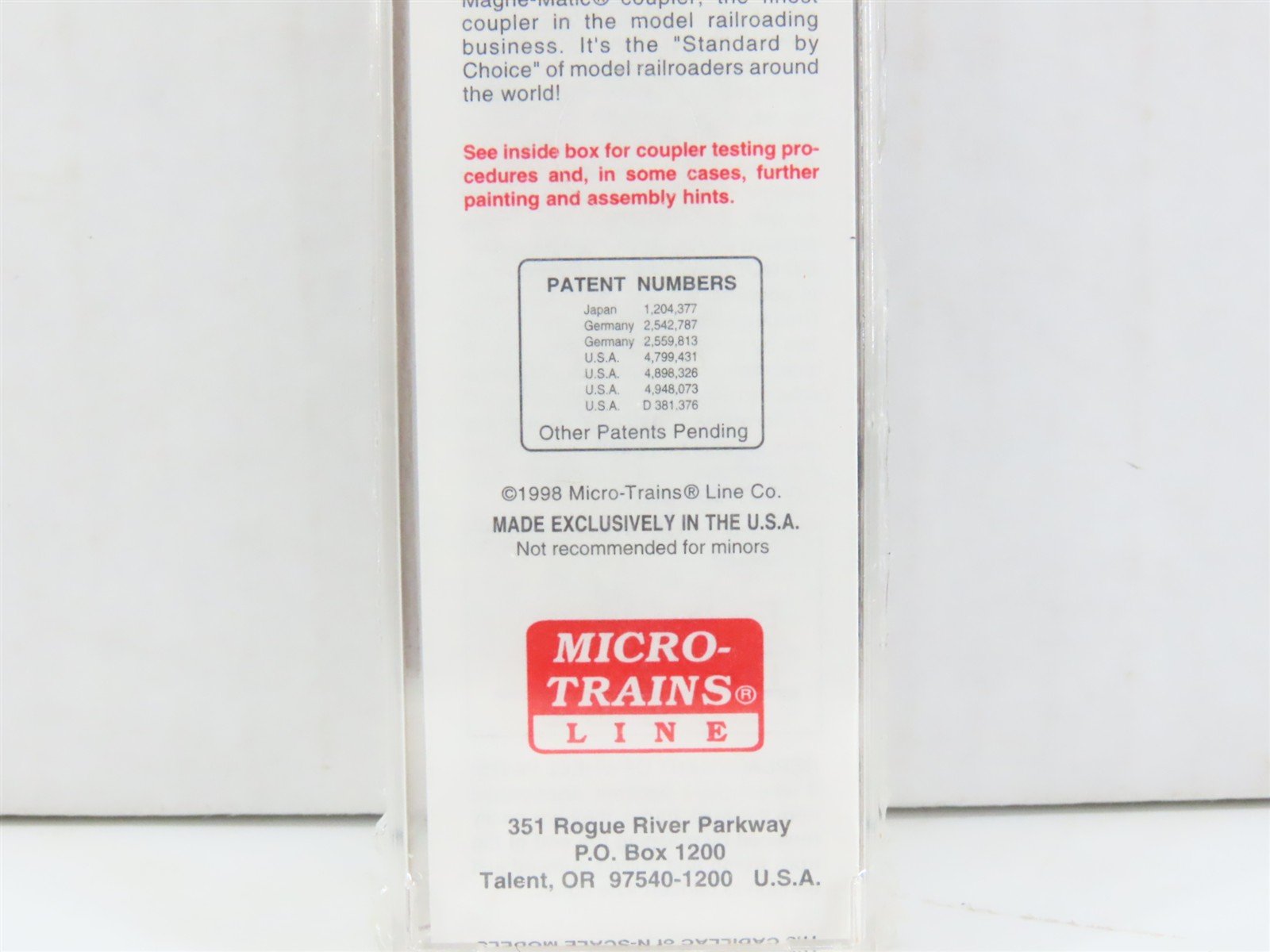 N Scale Micro-Trains MTL 20466 CGW Chicago Great Western 40' Box Car #93365