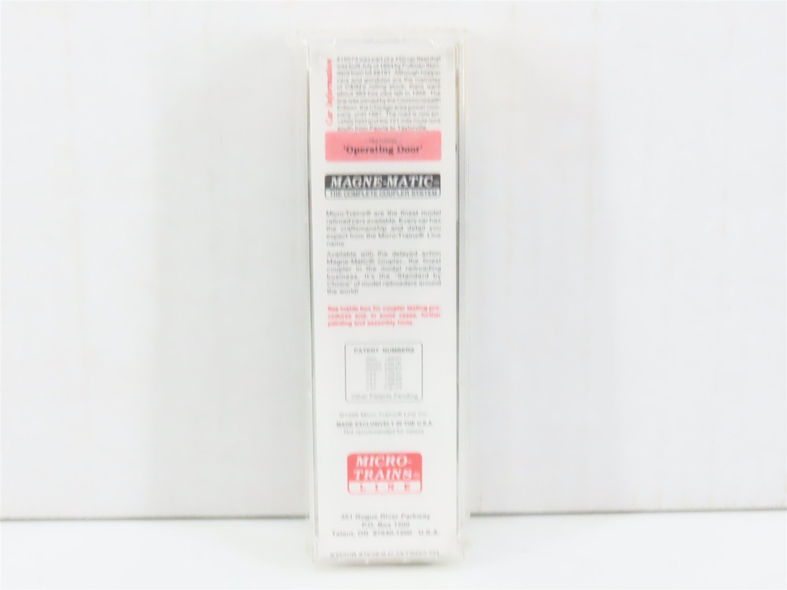 N Scale Micro-Trains MTL 20476 CIM Chicago & Illinois Midland 40' Box Car #16073
