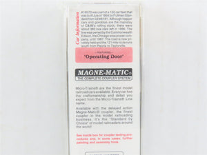 N Scale Micro-Trains MTL 20476 CIM Chicago & Illinois Midland 40' Box Car #16073