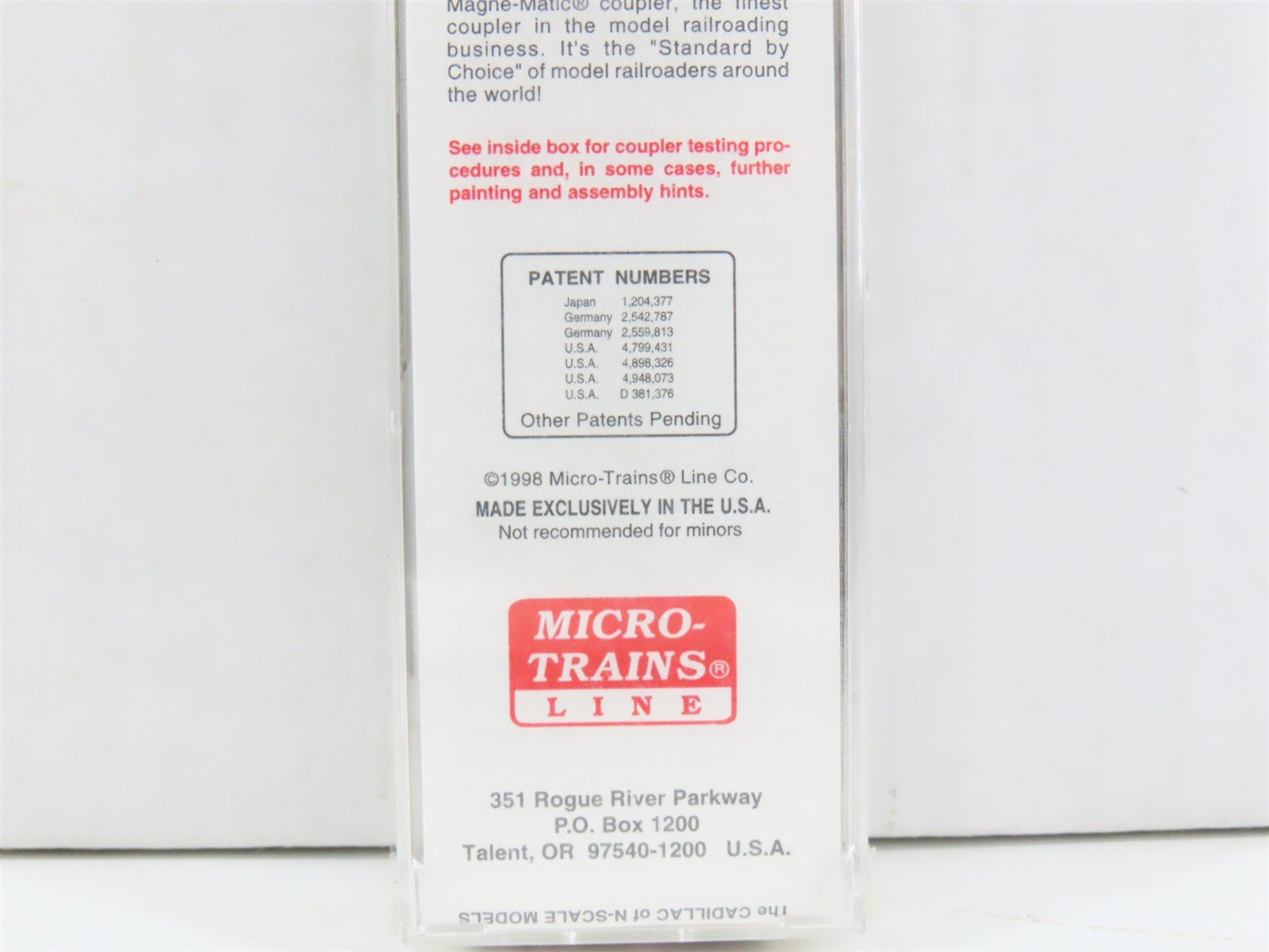 N Scale Micro-Trains MTL 20476 CIM Chicago & Illinois Midland 40' Box Car #16073