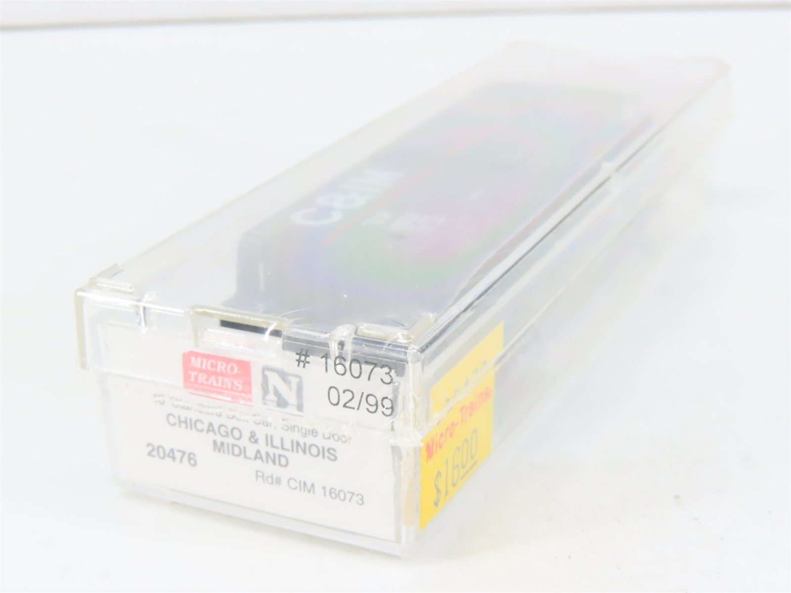 N Scale Micro-Trains MTL 20476 CIM Chicago & Illinois Midland 40' Box Car #16073