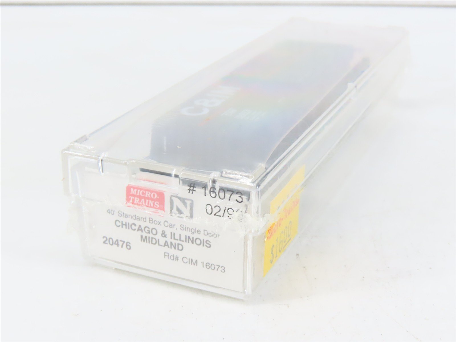 N Scale Micro-Trains MTL 20476 CIM Chicago & Illinois Midland 40' Box Car #16073