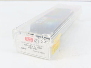 N Scale Micro-Trains MTL 20476 CIM Chicago & Illinois Midland 40' Box Car #16073