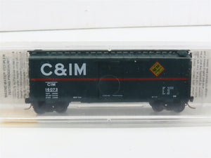 N Scale Micro-Trains MTL 20476 CIM Chicago & Illinois Midland 40' Box Car #16073