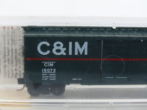 N Scale Micro-Trains MTL 20476 CIM Chicago & Illinois Midland 40' Box Car #16073