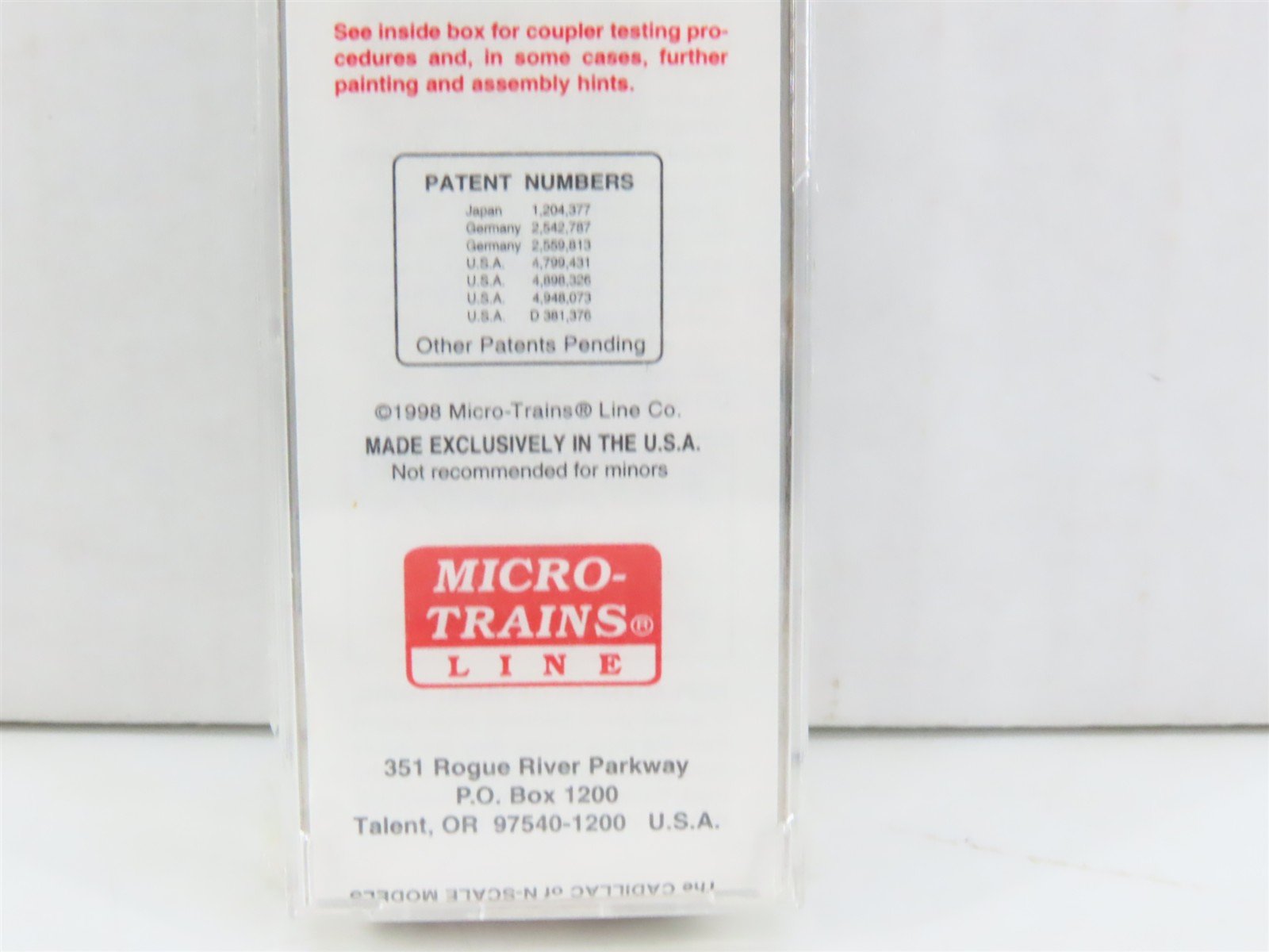 N Scale Micro-Trains MTL 20476 CIM Chicago & Illinois Midland 40' Box Car #16073