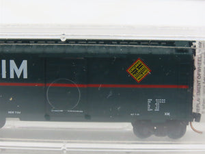 N Scale Micro-Trains MTL 20476 CIM Chicago & Illinois Midland 40' Box Car #16073