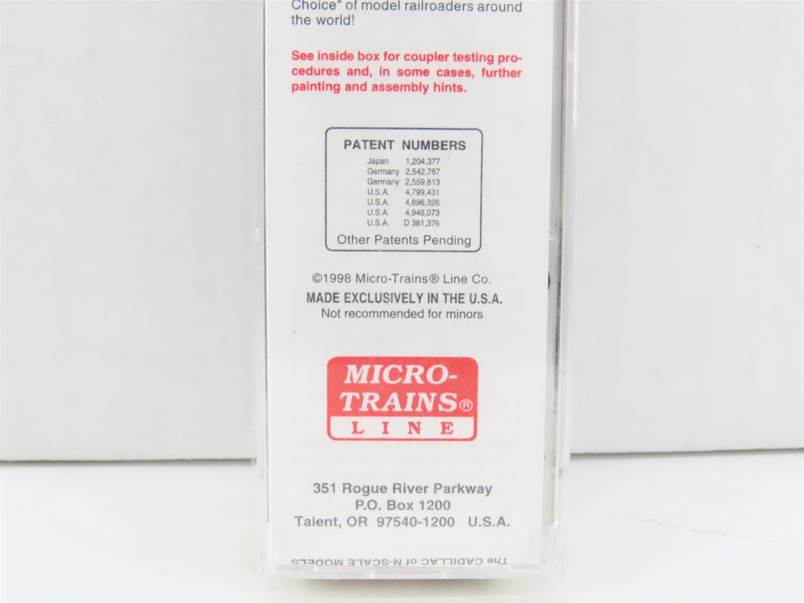 N Scale Micro-Trains MTL 20476 CIM Chicago & Illinois Midland 40' Box Car #16073