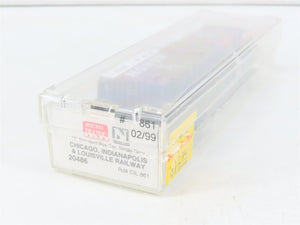 N Scale Micro-Trains MTL 20486 CIL Monon The Hoosier Line 40' Box Car #861