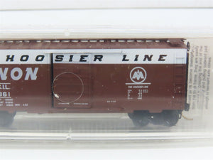 N Scale Micro-Trains MTL 20486 CIL Monon The Hoosier Line 40' Box Car #861