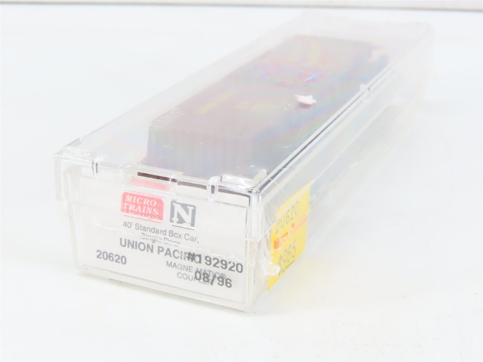 N Scale Micro-Trains MTL 20620 UP Union Pacific Be Specific 40' Box Car #192920