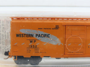 N Scale Micro-Trains MTL 20506 WP Western Pacific Feather 40' Box Car #1952