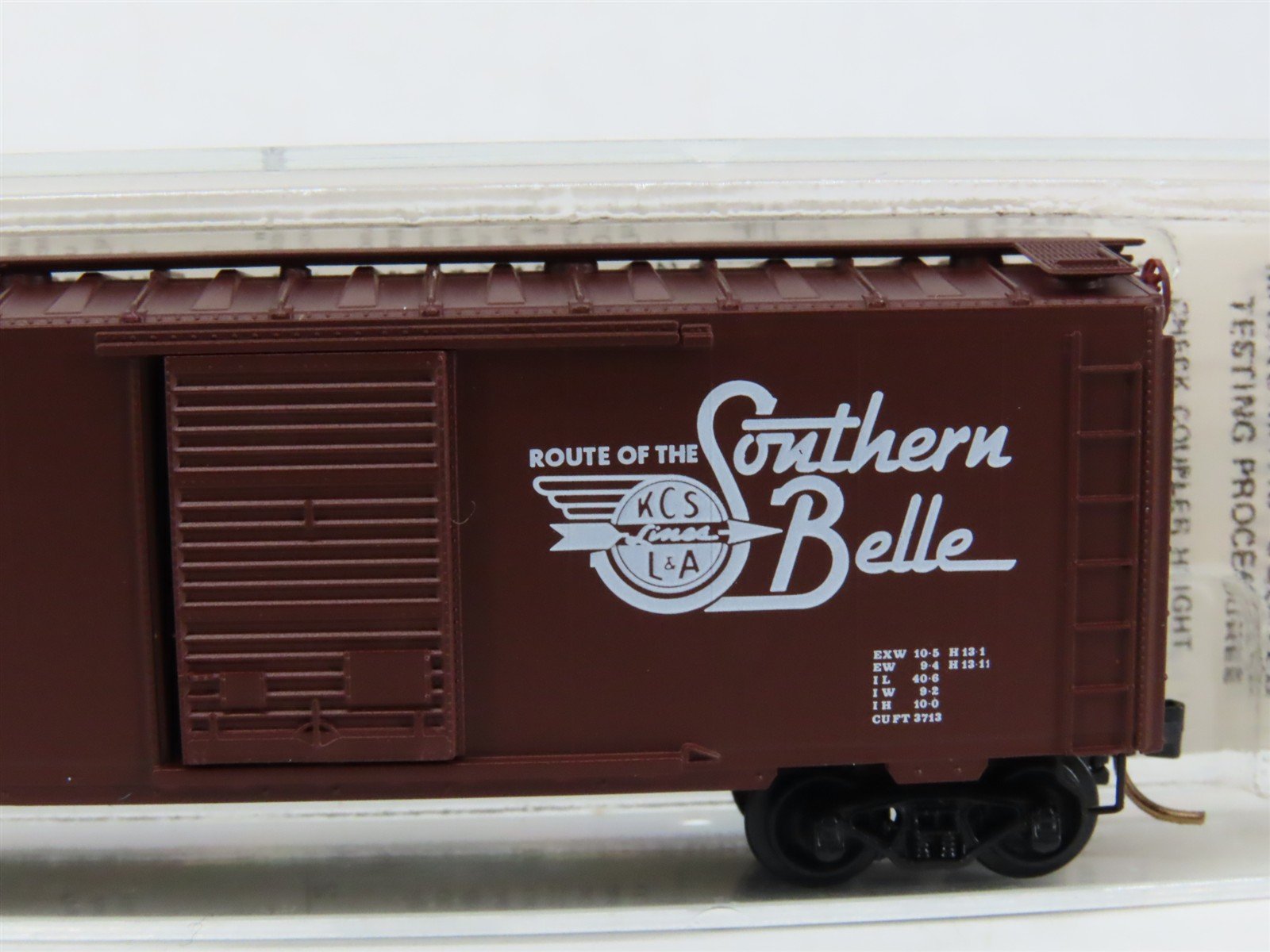 N Scale Kadee Micro-Trains MTL 20540 L&A Southern Belle 40' Box Car #15008